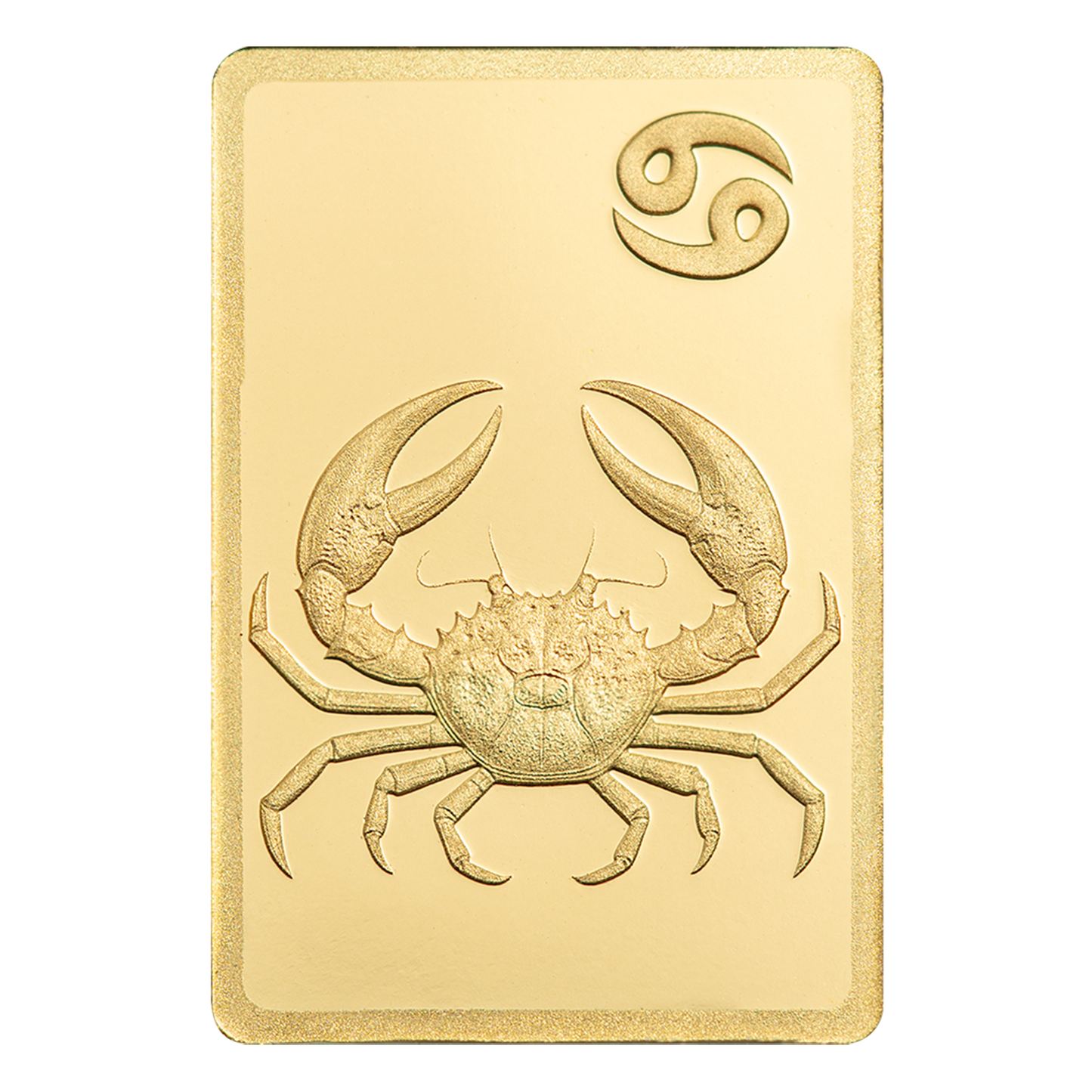 Buy 0.5 g Gold Zodiac Cancer Bar