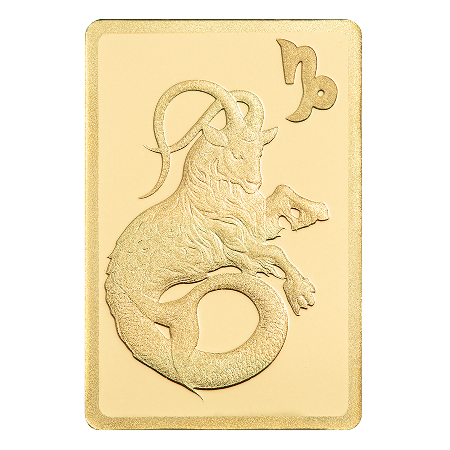 Buy 0.5 g Gold Zodiac Capricorn Bar