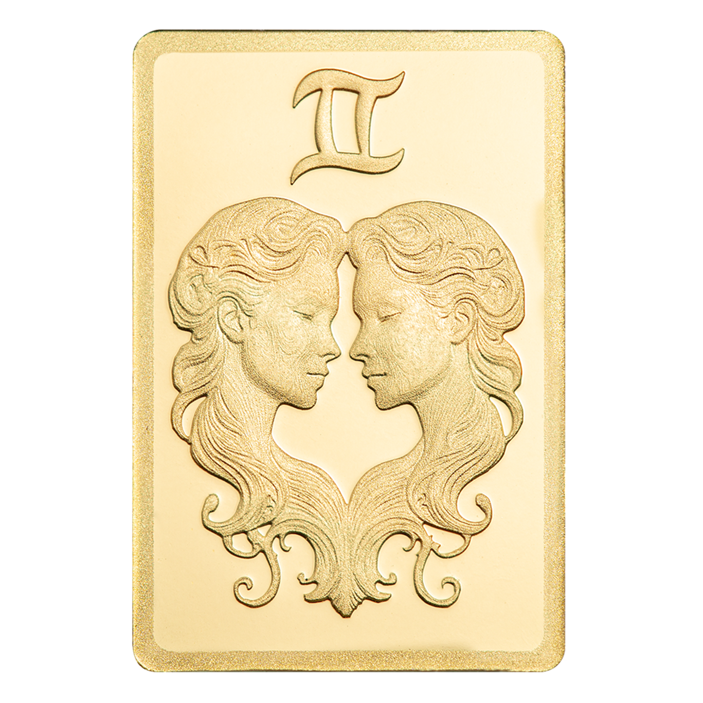 Buy 0.5 g Gold Zodiac Gemini Bar