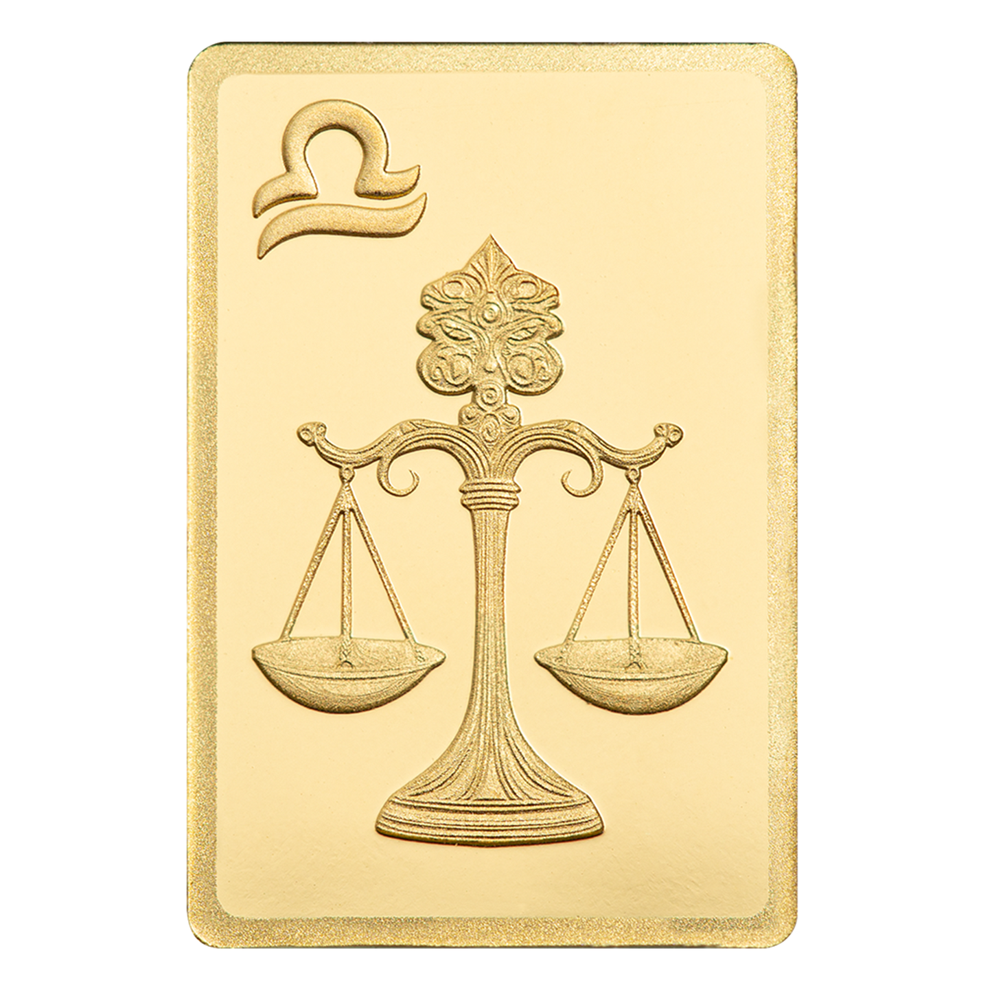 Buy 0.5 g Gold Zodiac Libra Bar