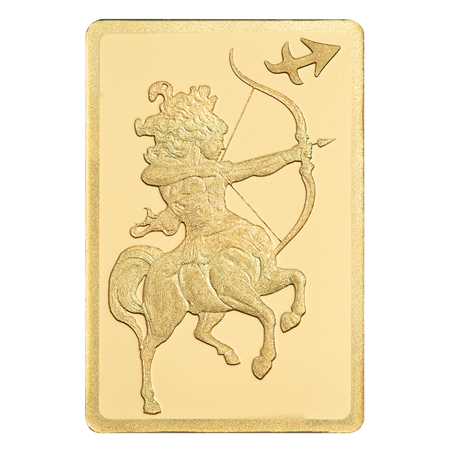 Buy 0.5 g Gold Zodiac Sagittarius Bar