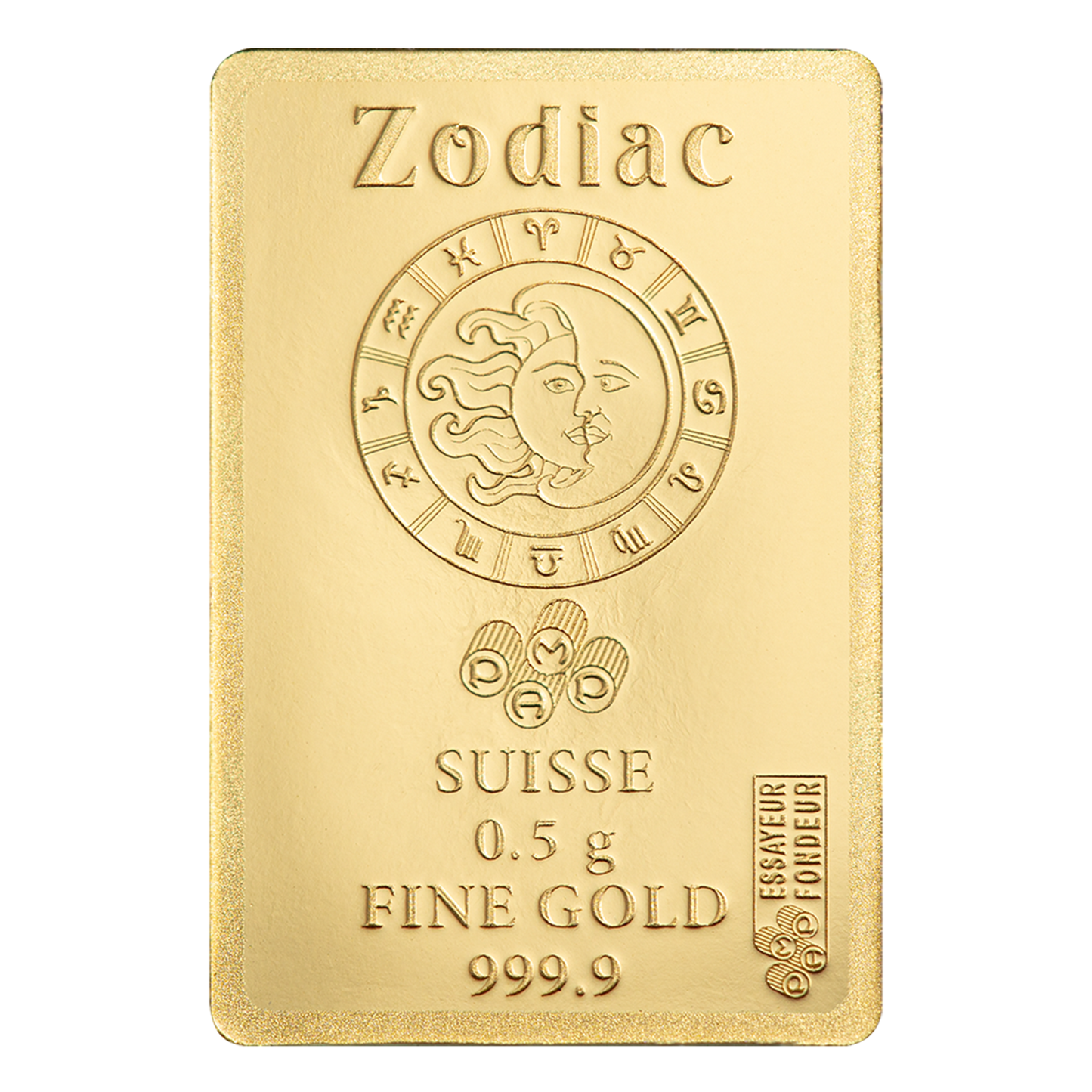 Buy 0.5 g Gold Zodiac Sagittarius Bar