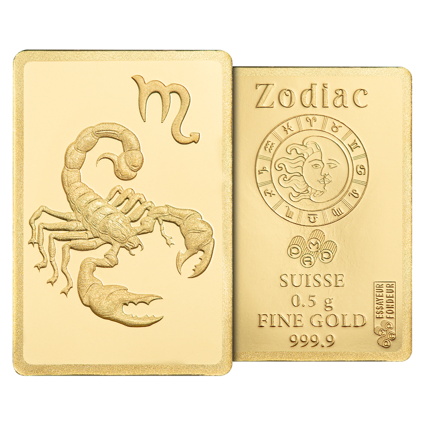 Buy 0.5 g Gold Zodiac Scorpio Bar