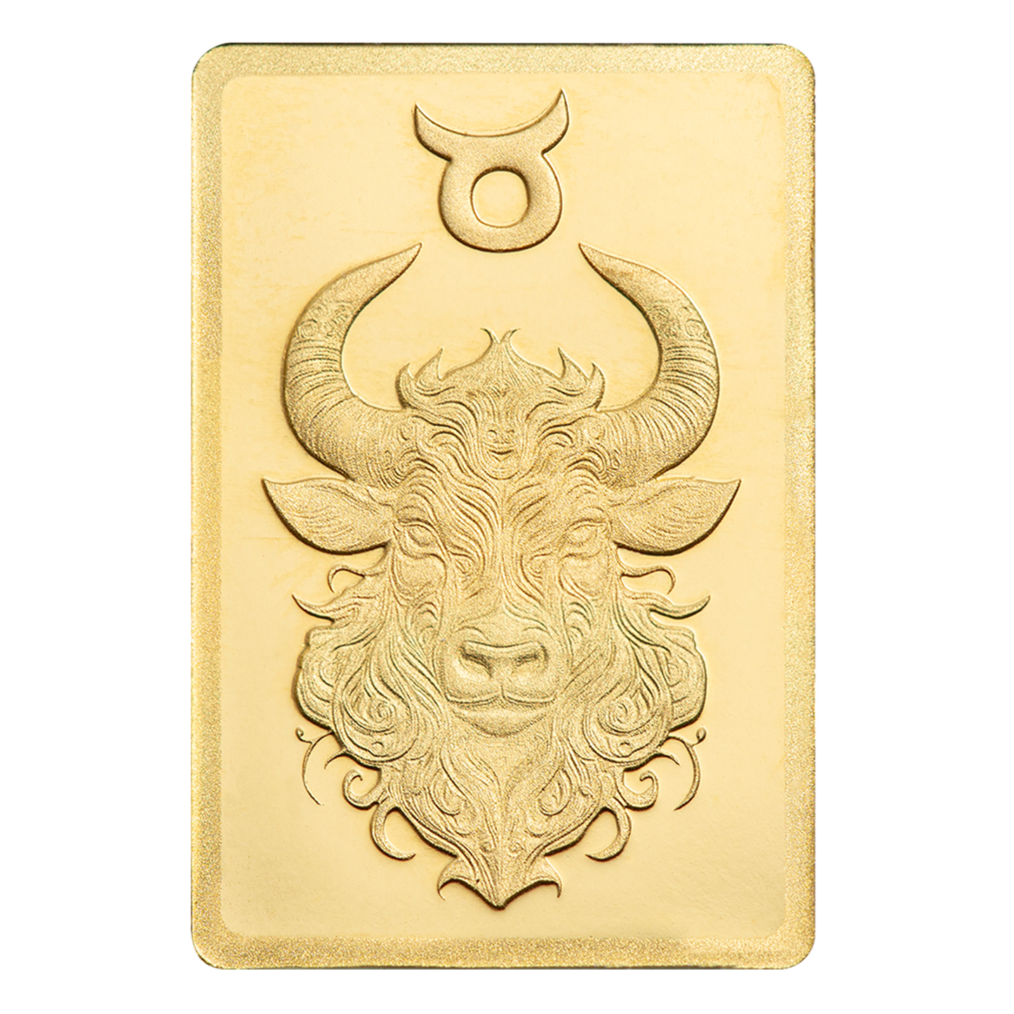 Buy 0.5 g Gold Zodiac Taurus Bar