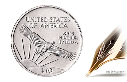 1/10 oz American Platinum Eagle Coins
