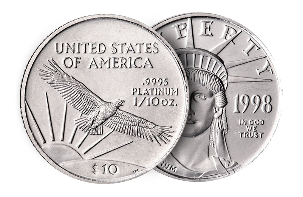 1/10 oz American Platinum Eagle Coins
