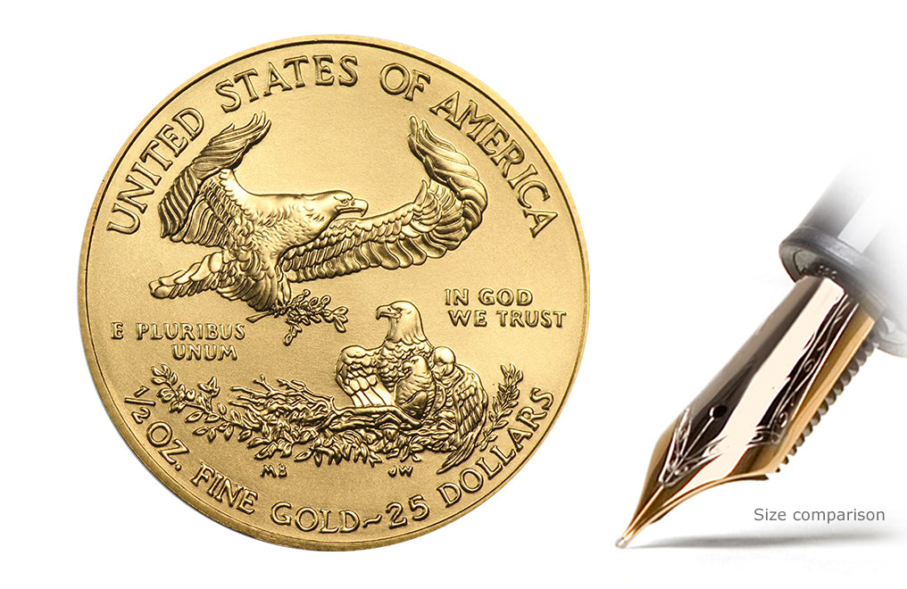 1/2 oz American Gold Eagle Coins