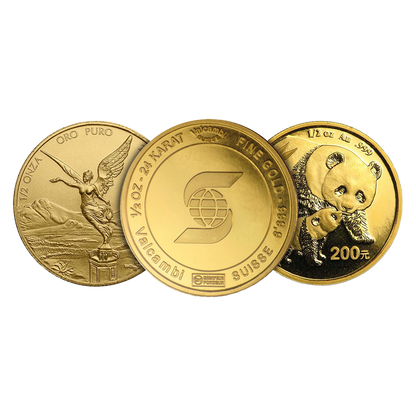1/2 oz Gold Round or Coin .999+ (Any Mint, Random Year)