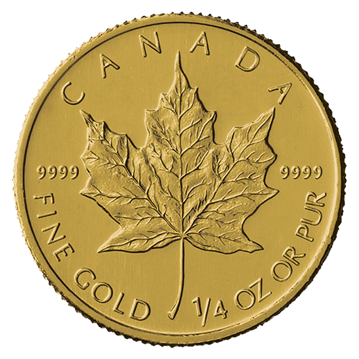 1/4 oz Gold Canadian Maple Leaf Coins