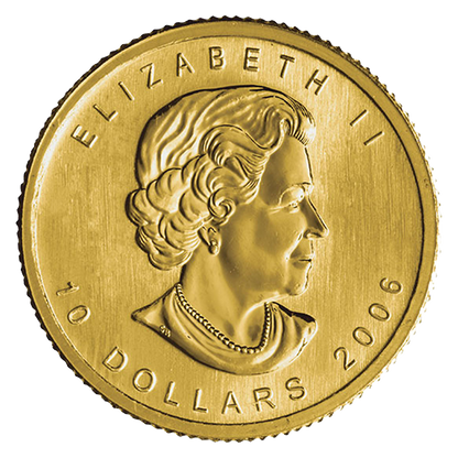 1/4 oz Gold Canadian Maple Leaf Coins