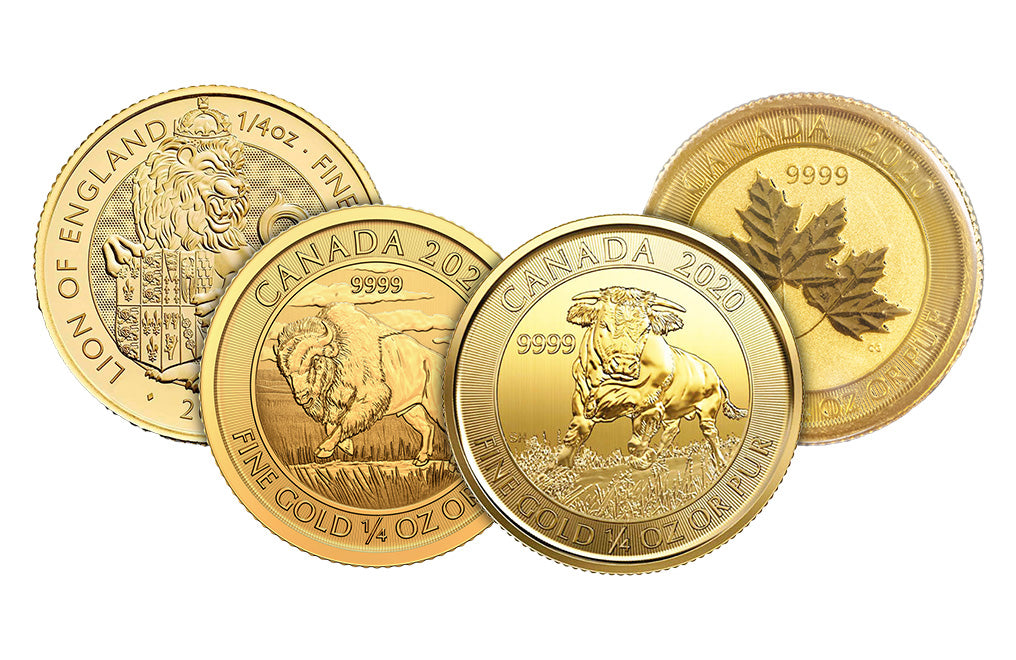 1/4 oz Gold Round or Coin .999+ (Any Mint, Random Year)