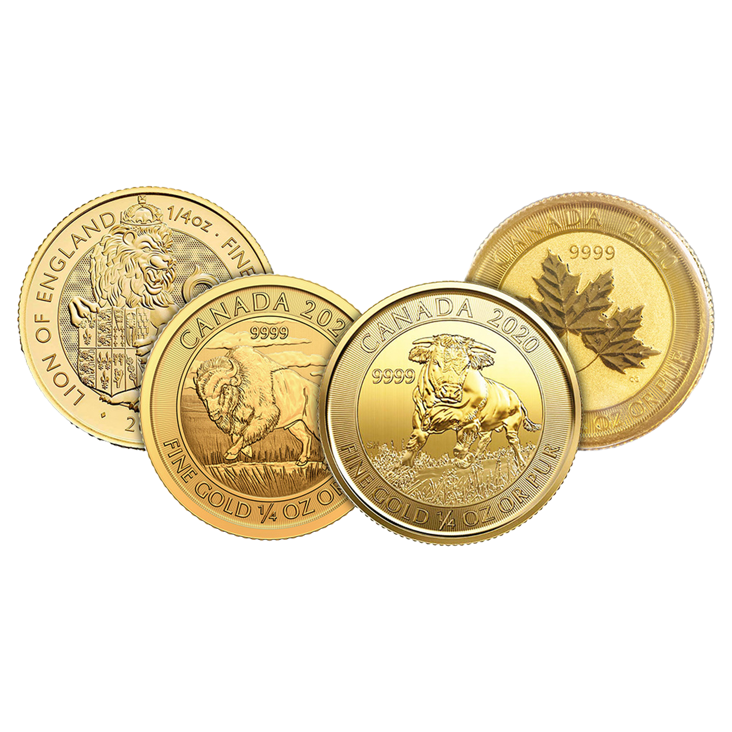 1/4 oz Gold Round or Coin .999+ (Any Mint, Random Year)