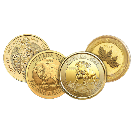 1/4 oz Gold Round or Coin .999+ (Any Mint, Random Year)