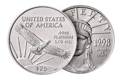 1/4 oz American Platinum Eagle Coin