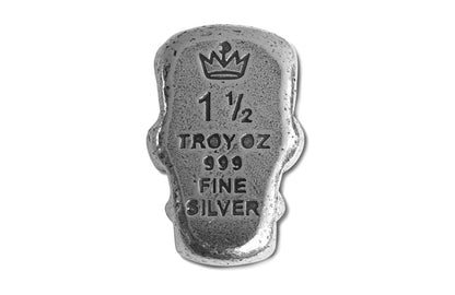 Buy 1.5 oz Silver 3D Frankenstein Head Bar