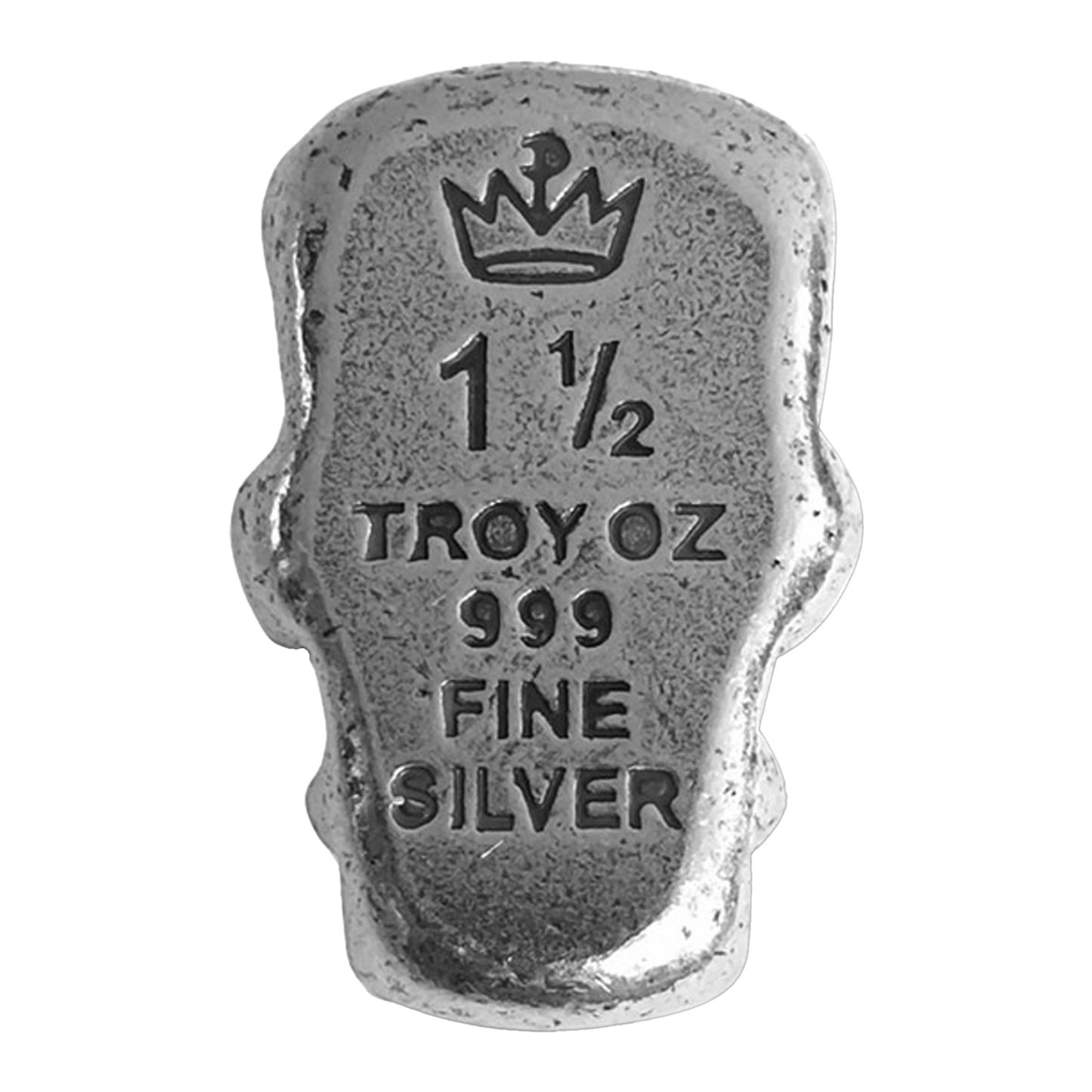 Buy 1.5 oz Silver 3D Frankenstein Head Bar