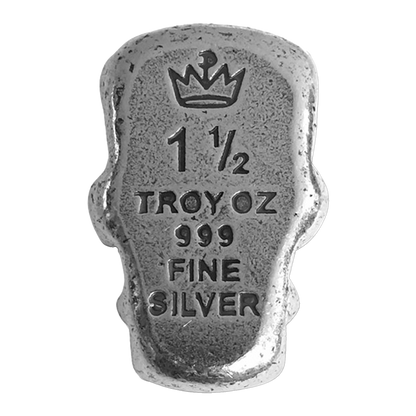 Buy 1.5 oz Silver 3D Frankenstein Head Bar