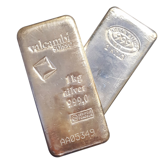 1 kg Silver Bars