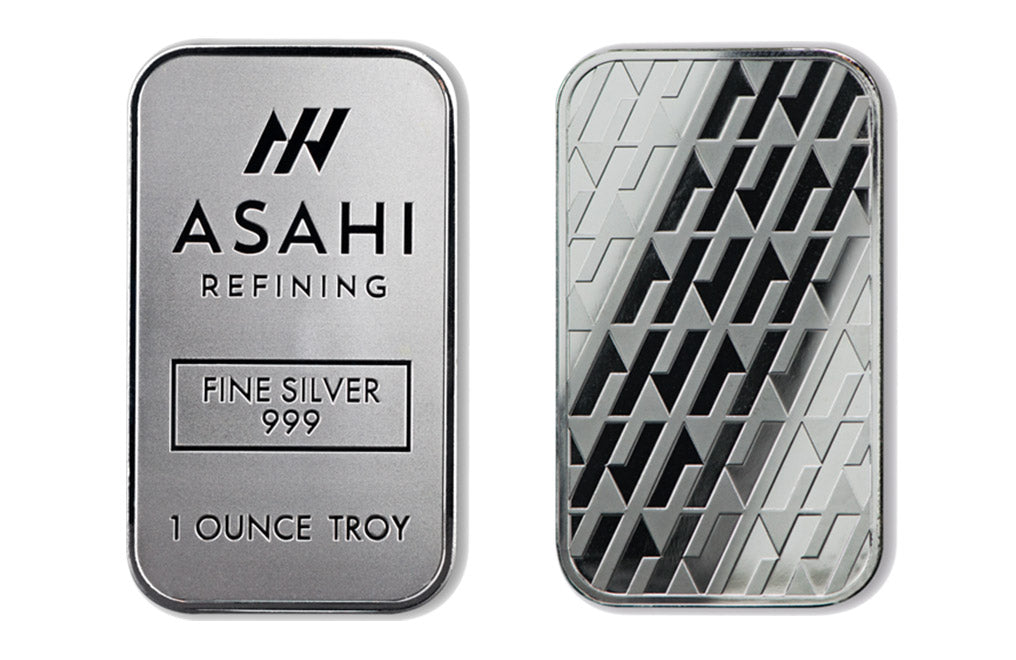 1 oz Silver Asahi Bars
