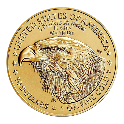 1 oz Gold Eagle Coins (new design - mid 2021 and later)
