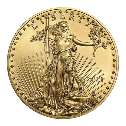 1 oz Gold Eagle Coins (new design - mid 2021 and later)