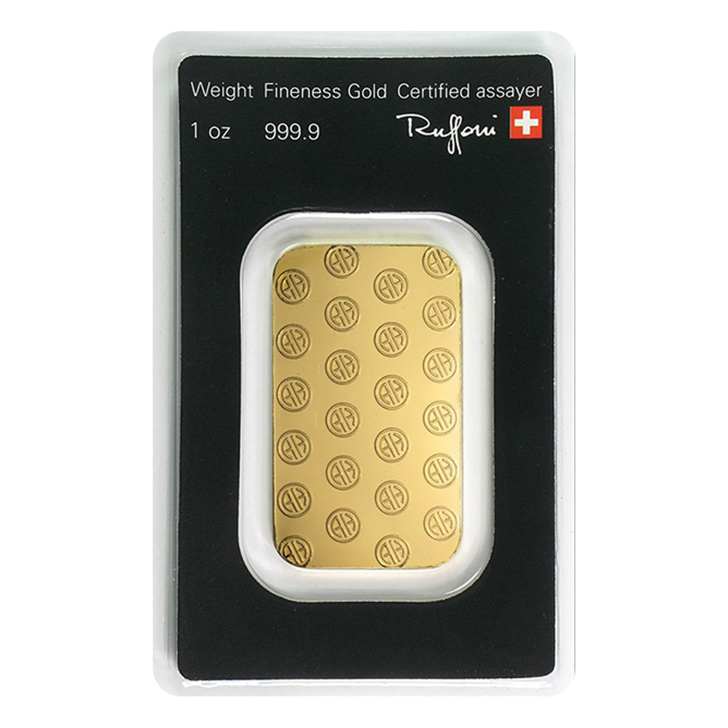 1 oz Gold Bars - Argor Heraeus (w/ assay)