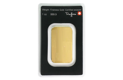 1 oz Gold Bars - Argor Heraeus (w/ assay)