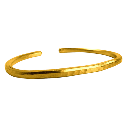Buy 1 oz Hammered Gold Bullion Bracelet {Approx Shipping the week of June 22nd}