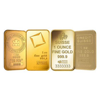 1 oz Gold Bars