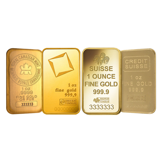 1 oz Gold Bars
