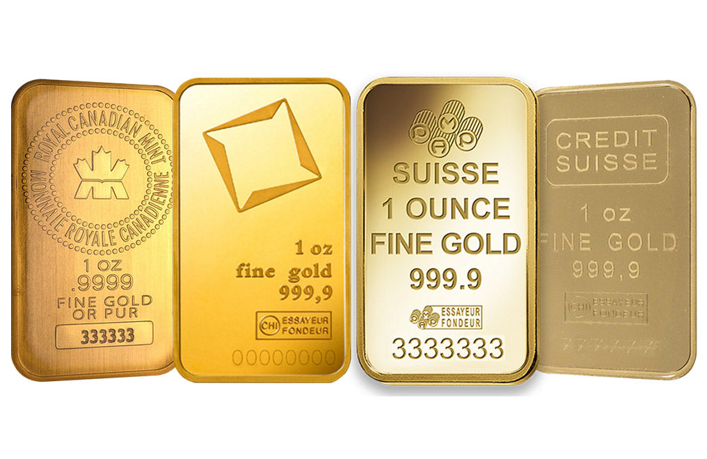 1 oz Gold Bars
