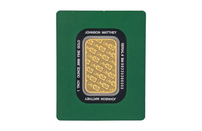 1 oz Gold Bar .9999 - Johnson Matthey