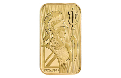 1 oz Britannia Gold Minted Bars (w/ assay)