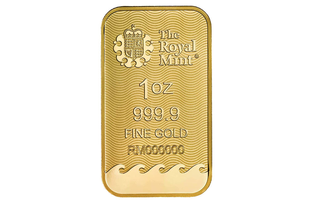 1 oz Britannia Gold Minted Bars (w/ assay)