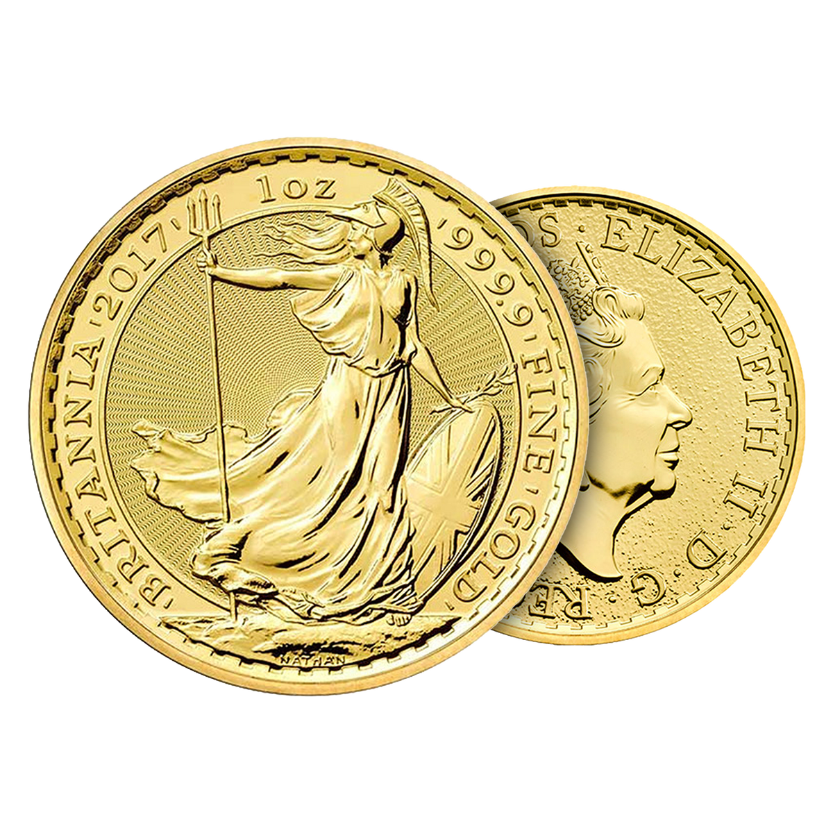 1 oz British Gold Britannia Coins