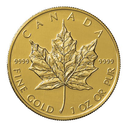 1 oz Gold Maple Leaf Coins