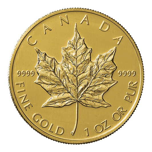 1 oz Gold Maple Leaf Coins