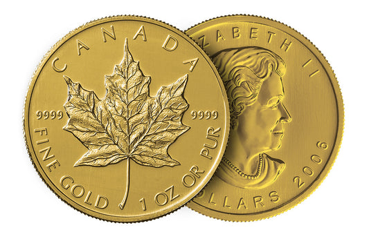 Buy 1 oz Gold Maple Leaf Coins