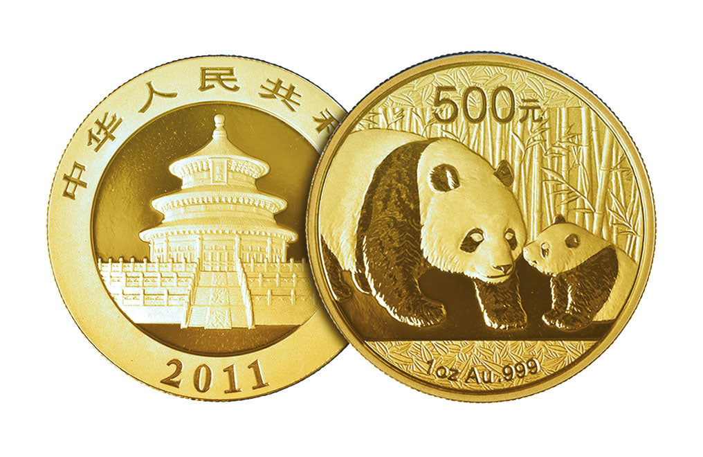 1 oz Gold Panda Coins