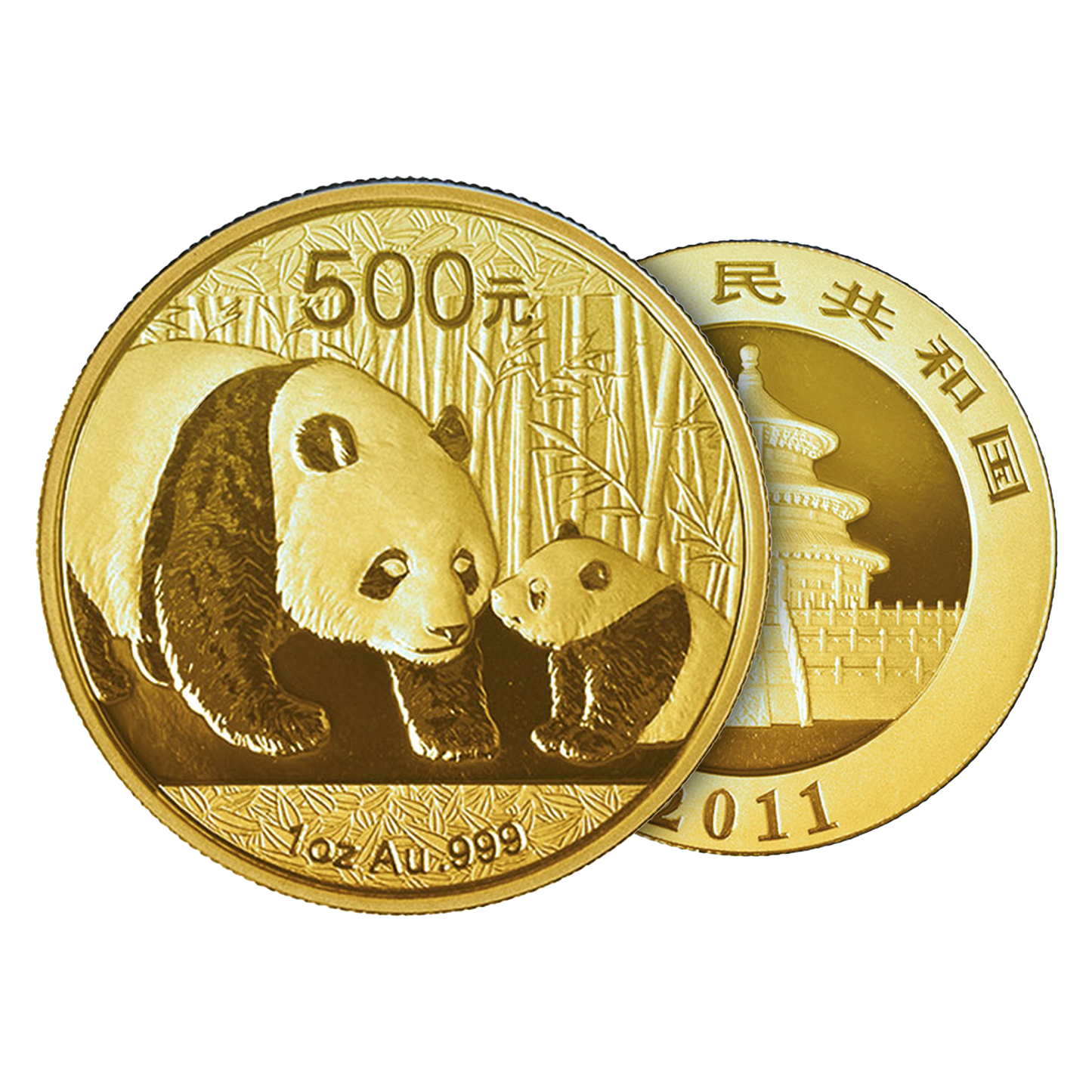 1 oz Gold Panda Coins