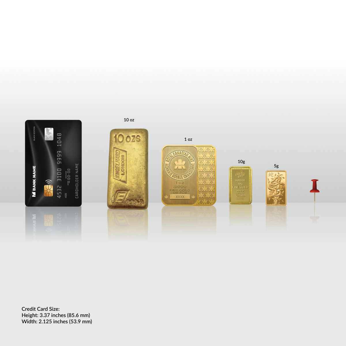 1 oz Gold Bar - Royal Canadian Mint