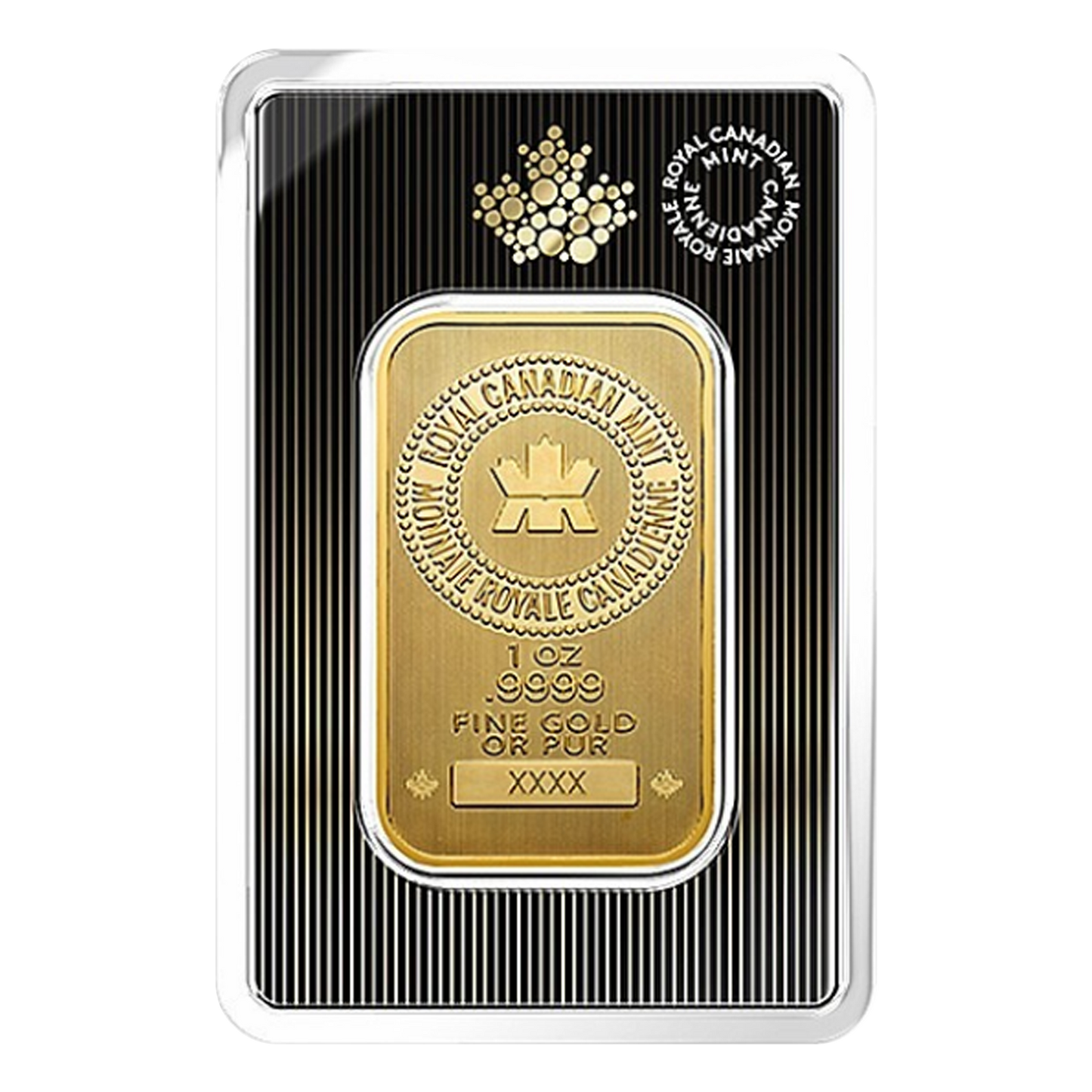 1 oz Gold Bar - Royal Canadian Mint
