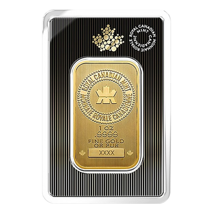 1 oz Gold Bar - Royal Canadian Mint