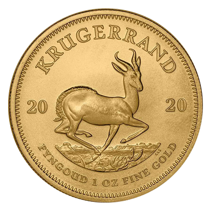 1 oz South African Gold Krugerrand Coins