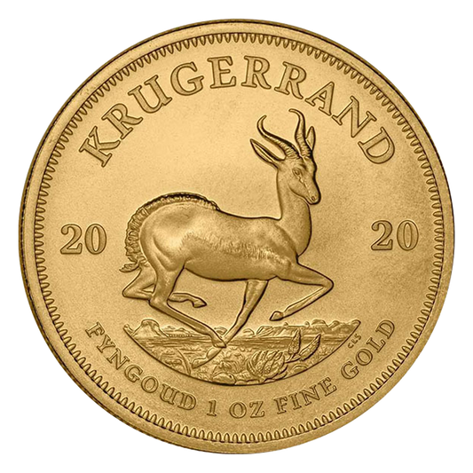 1 oz South African Gold Krugerrand Coins