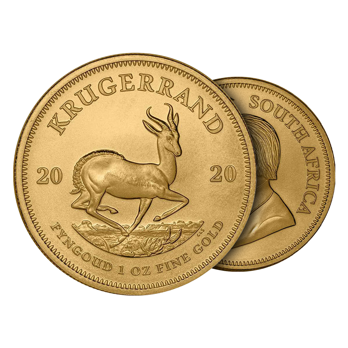 Buy 1 oz South African Gold Krugerrand Coins