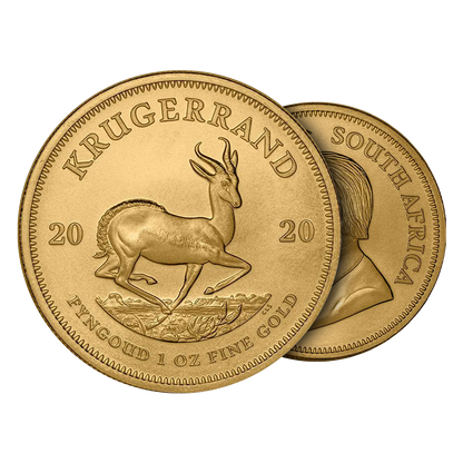 Buy 1 oz South African Gold Krugerrand Coins