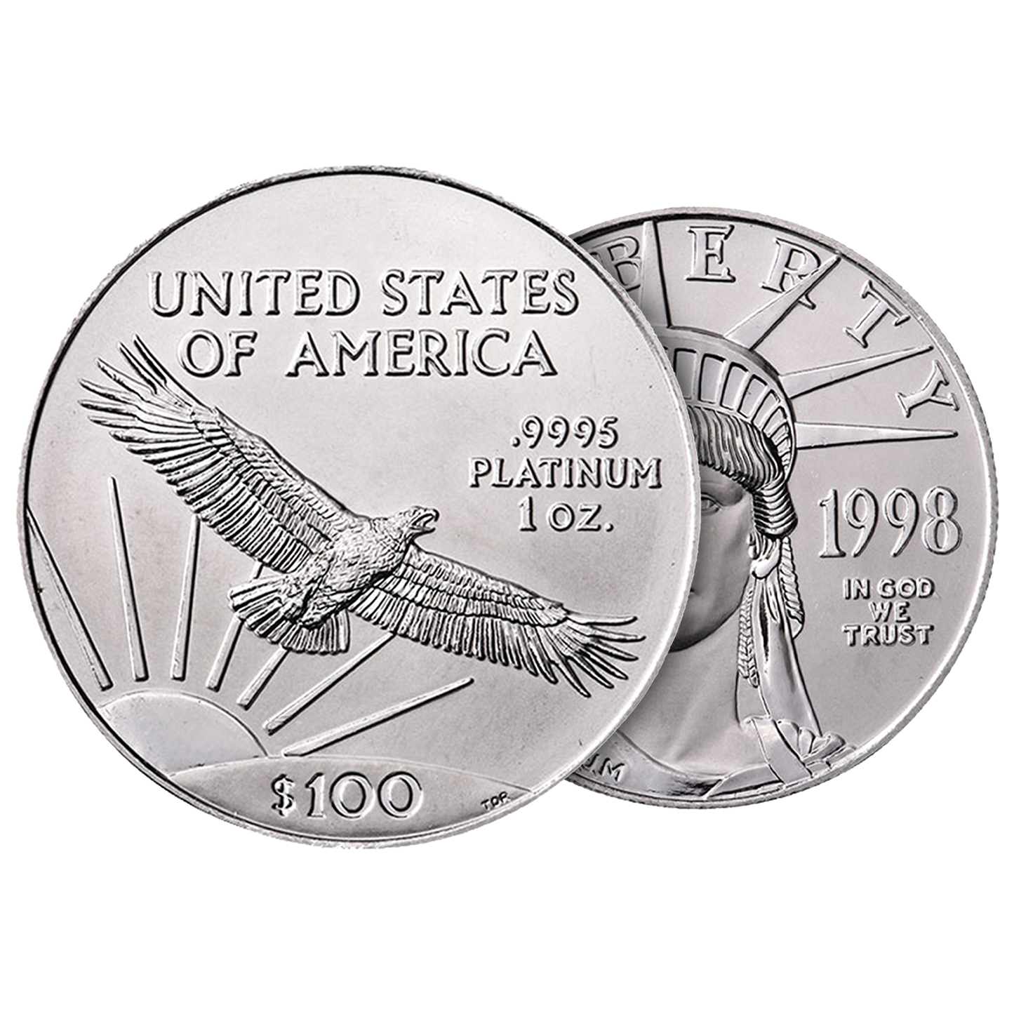 1 oz Platinum American Eagle Coin