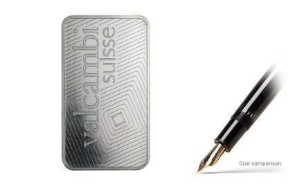 1 oz Platinum Valcambi Suisse Bars