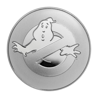 Buy 1 oz Silver 40th Anniversary Ghostbusters® Coin (2024)